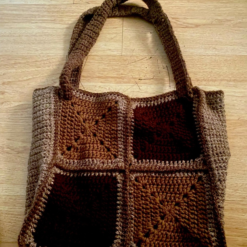 Knitting tote